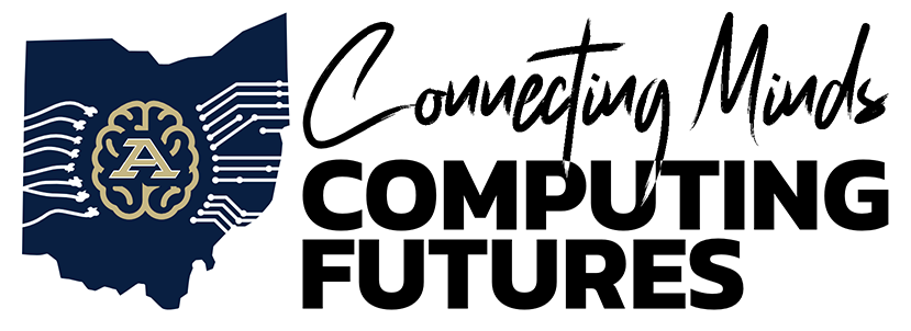 Logo for OHECC - The Ohio Higher Education Computing Council, with a tag, Connecting Minds Computing Futures