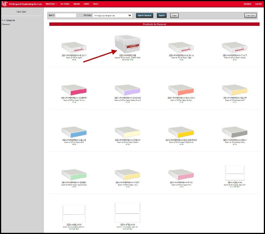 User Guide - Printing Services | University Of Cincinnati