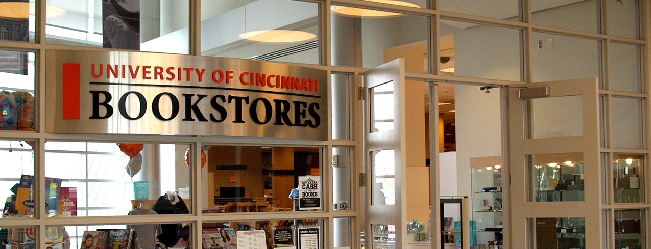 Entrance to the UC Bookstore in Tangeman University Center from Level 3