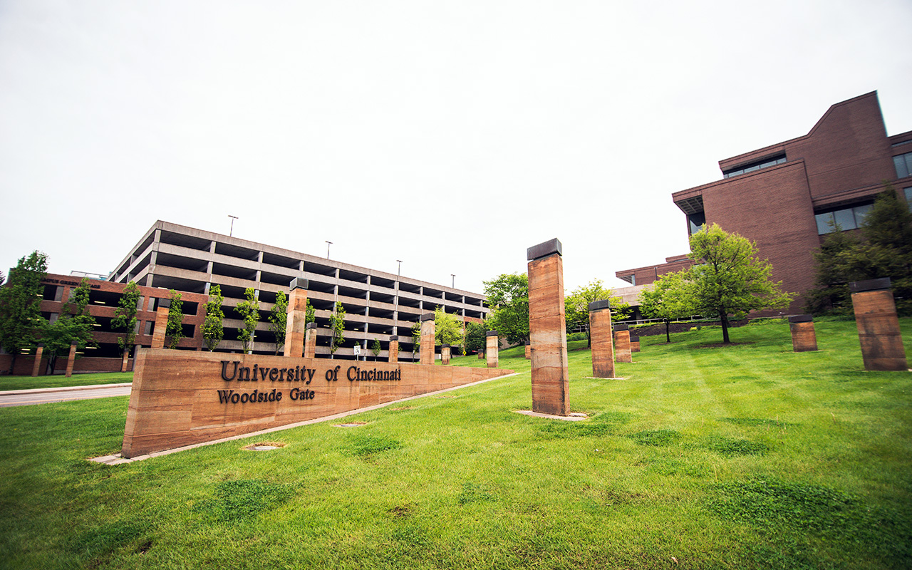 Woodside campus entrance at Woodside and Martin Luther King