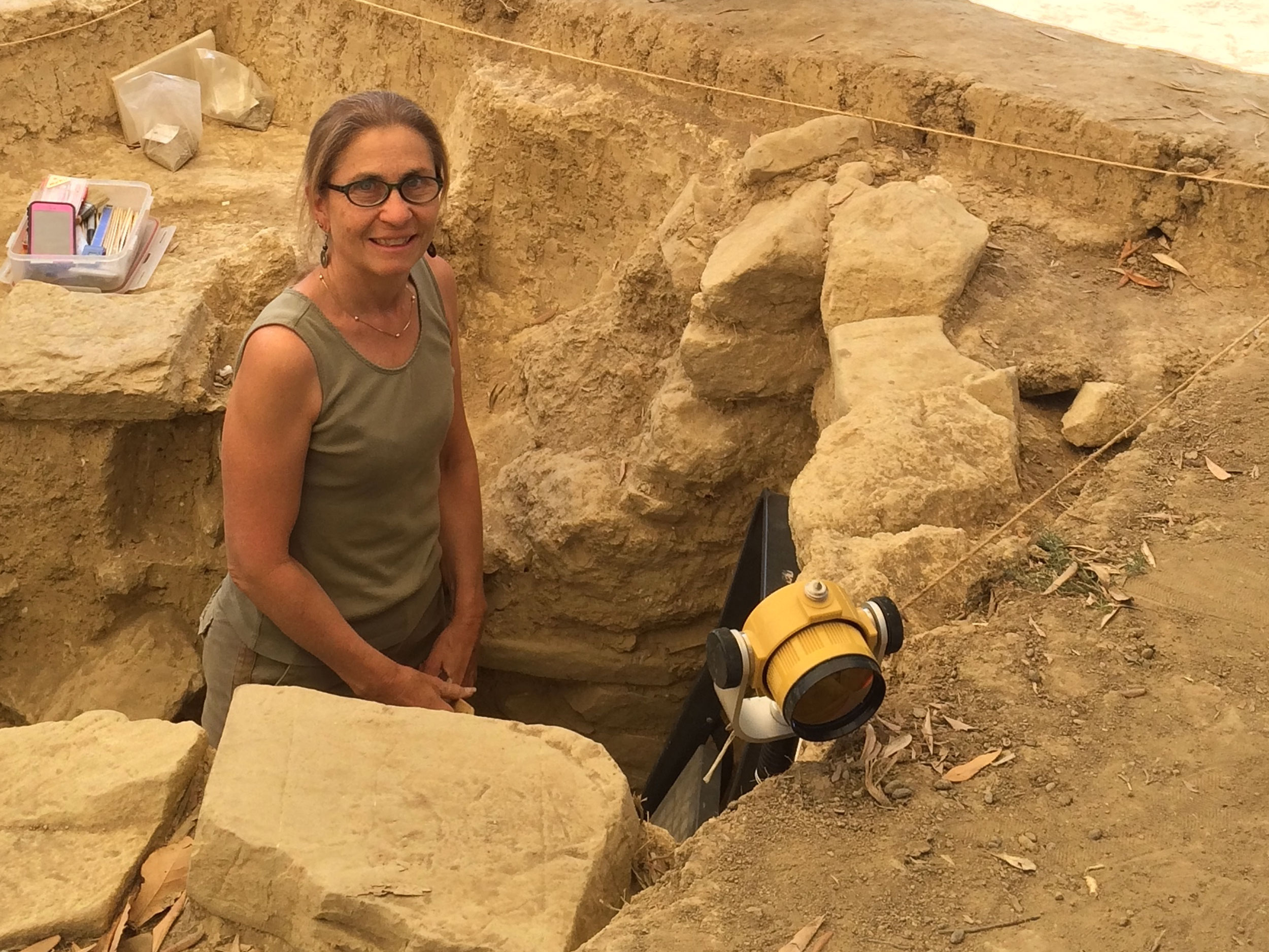 UC professor leads an archaeological dig