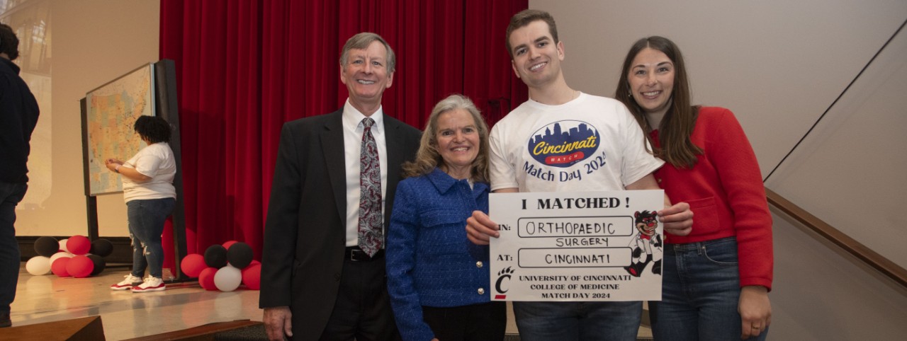 UC College of Medicine students participate in the 2024 Match Day ...