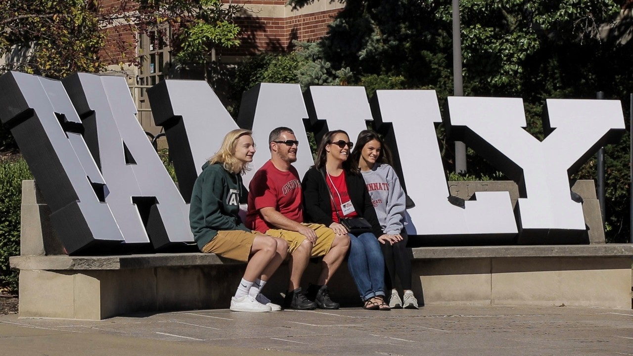Parents, siblings and relative of Bearcats visit campus for UC Family