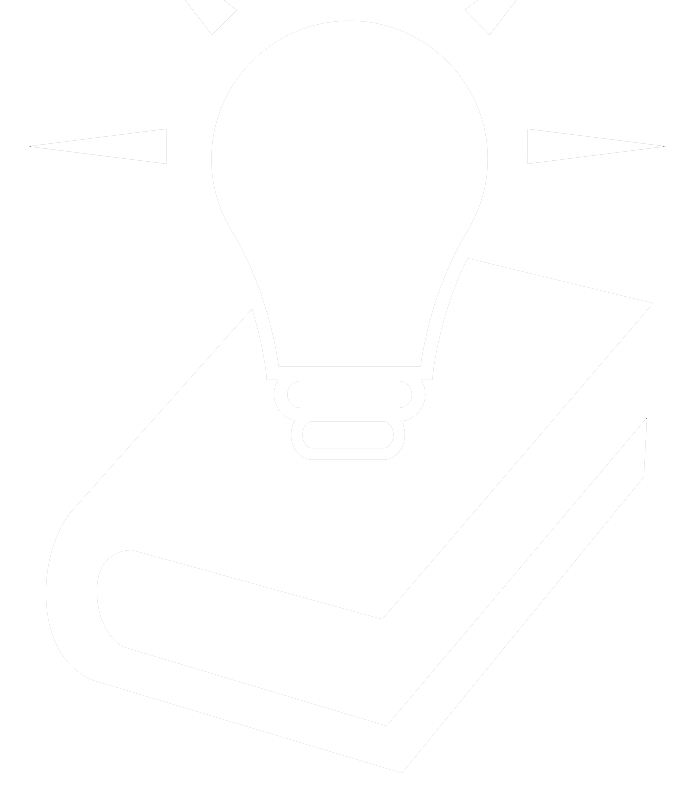 light bulb with a book; redirect to the knowledge base for articles to help issues
