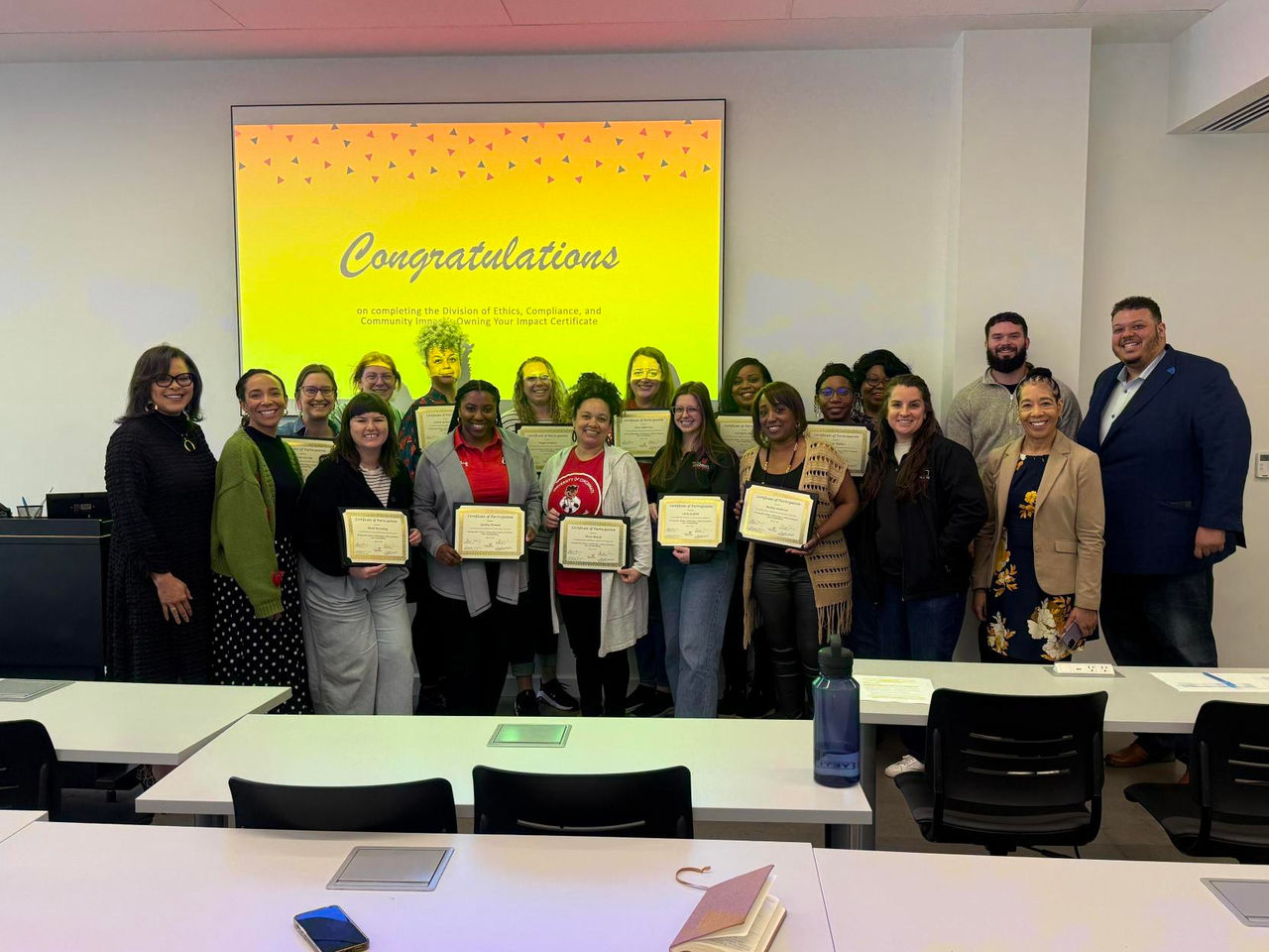 Graduates of the Owning Your Impact Certificate Program (March 2026)