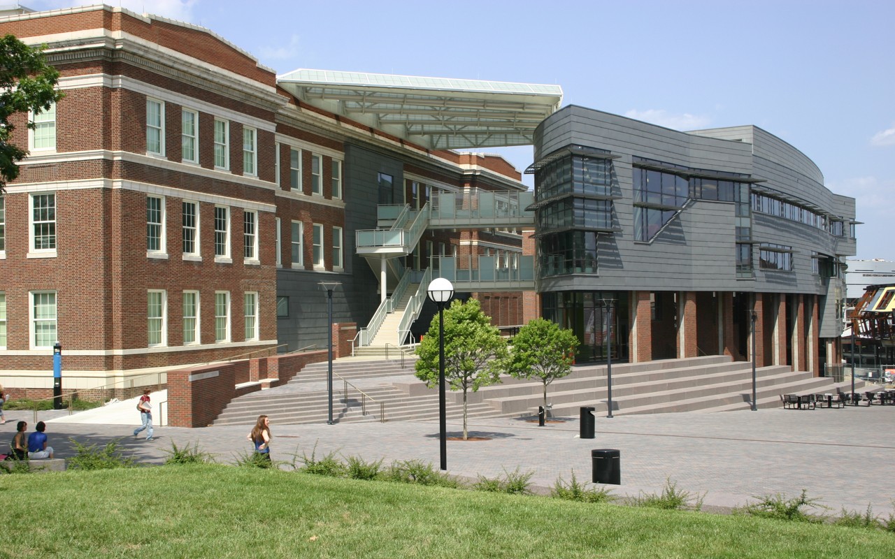 Brick area on MainStreet between Tangeman University Center and Steger Student Life Center