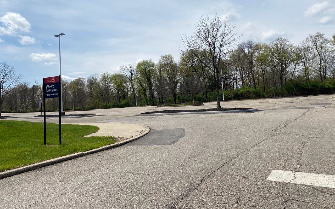 blueash west parking lot