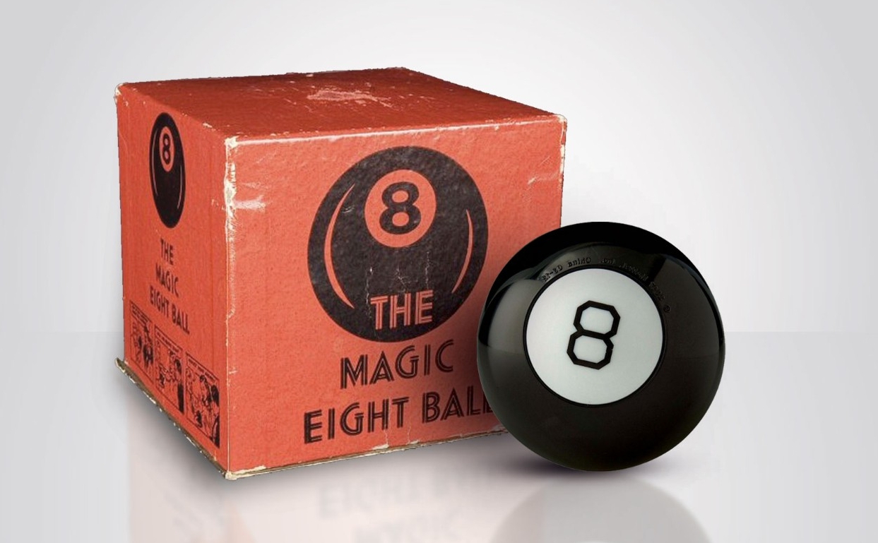Magical 8 Ball packaging