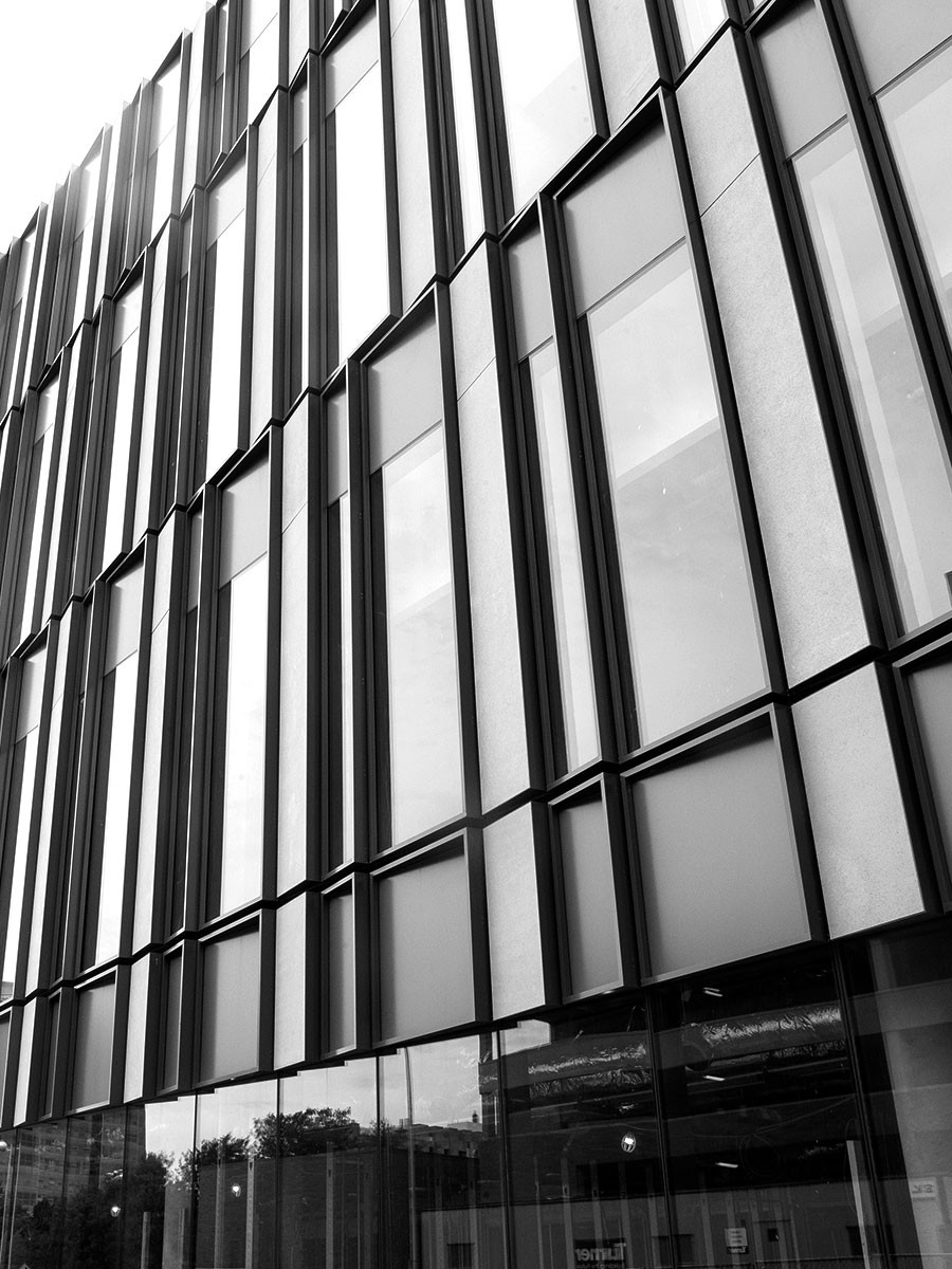 Lindner College of Business windows