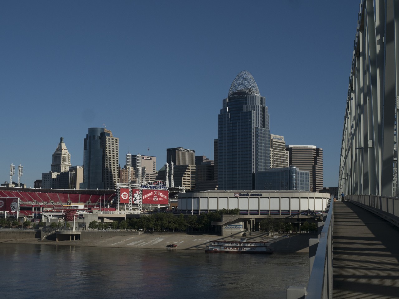 River Front morning, Newport and Covington