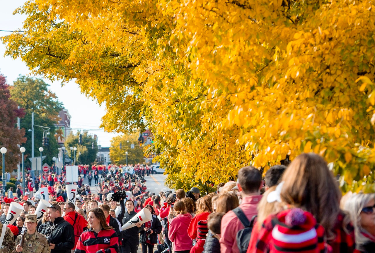 UC's Homecoming Parade is a fun fall tradition in Cincinnati