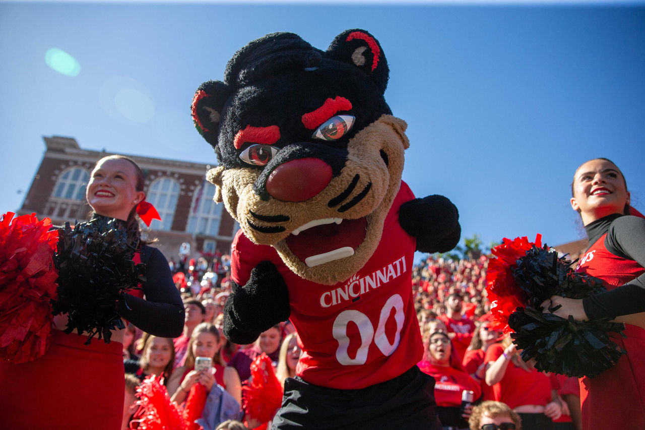 UC's Homecoming football game vs. Arizona State University.