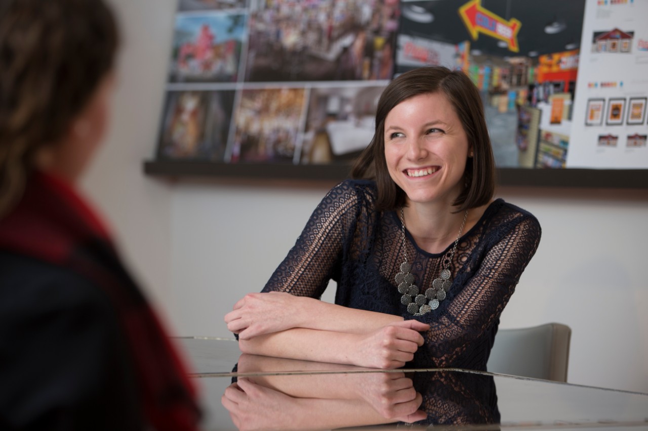 UC students shown here during their co-op at FRCH Design. UC/ Joseph Fuqua II