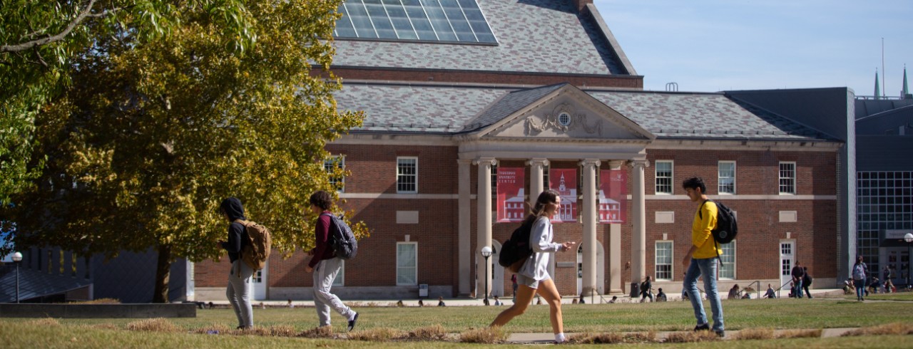 Fall scenes on campus