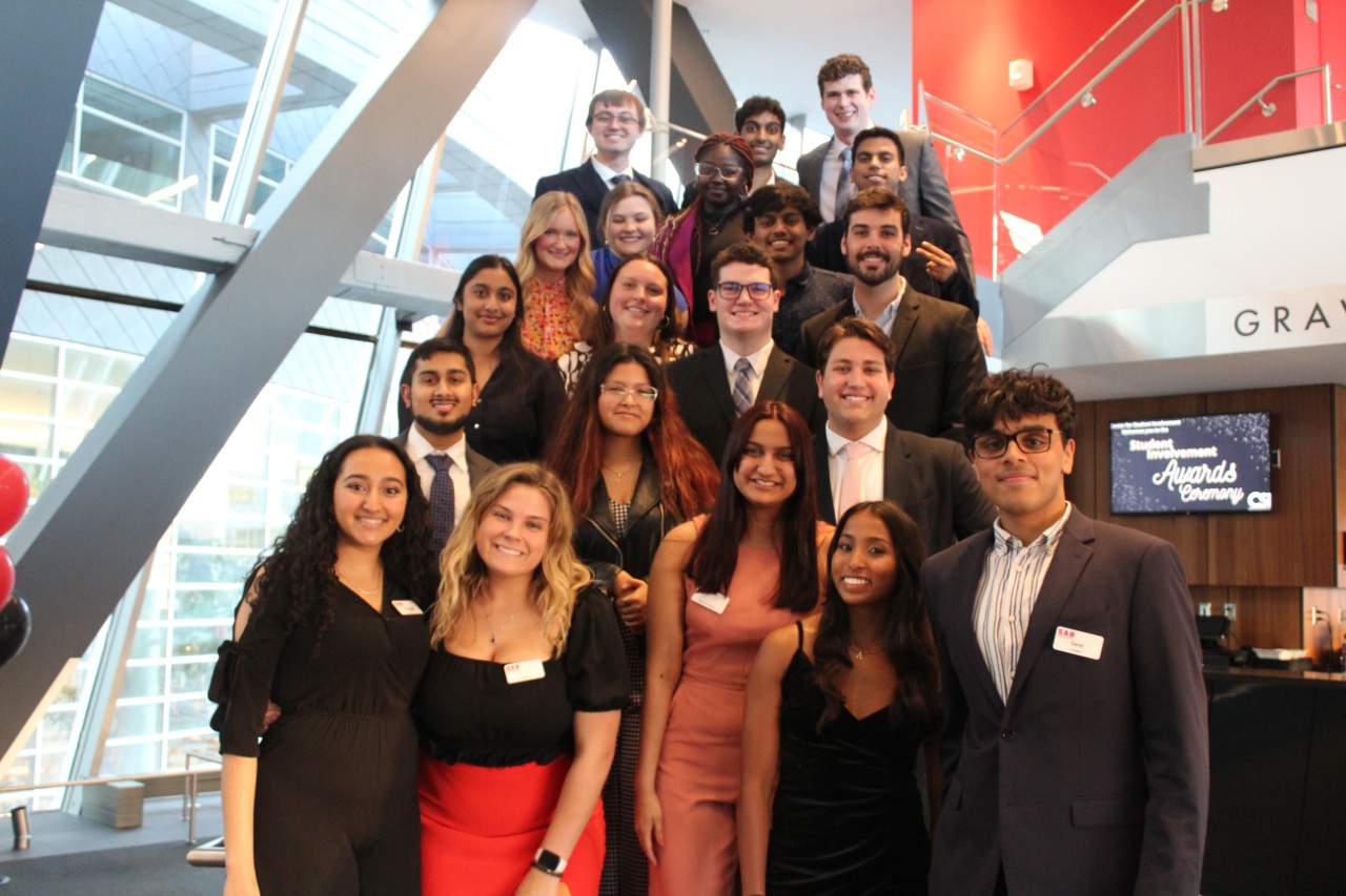 Students at Celebration of Student Involvement Awards