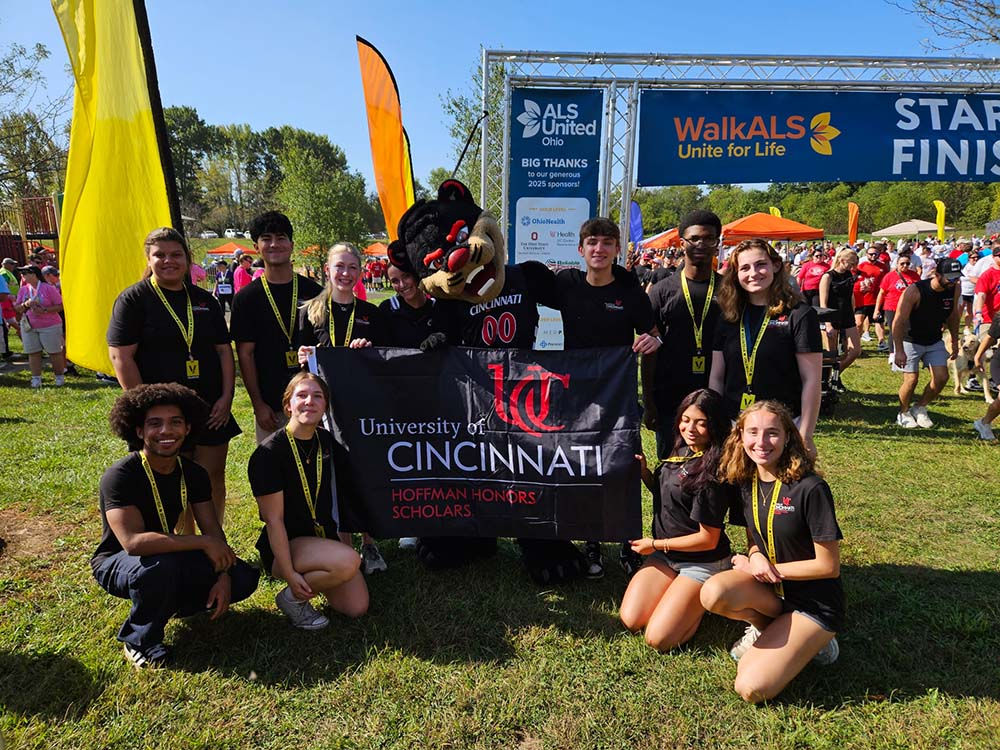 HHS students at the ALS Walk 2025