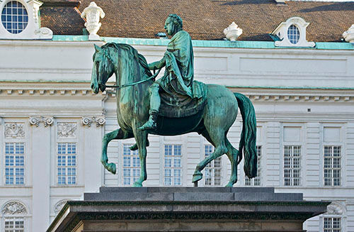 Statue of Joseph II on horseback