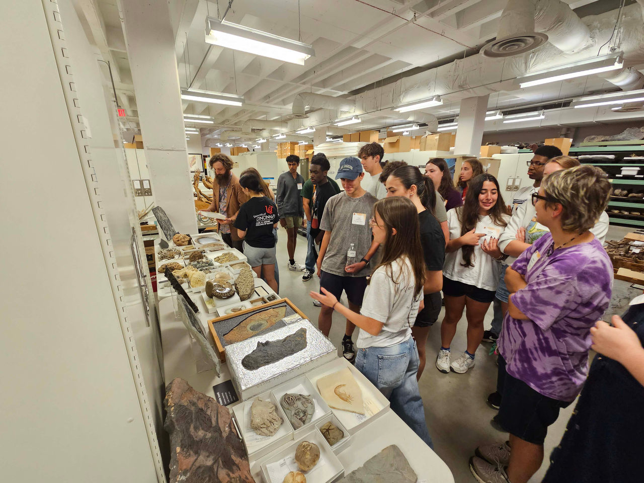 HHS students at the CMC