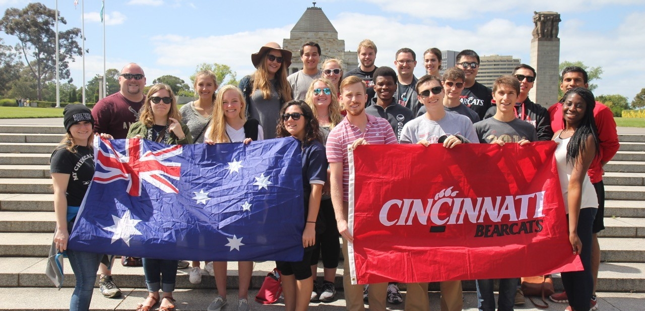 Jason on Study Tour to Australia