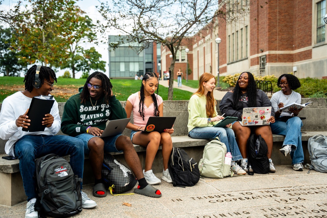 Students Cheering at Nippert