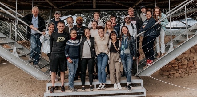 Fall 2019 group of Greece and Egypt travelers