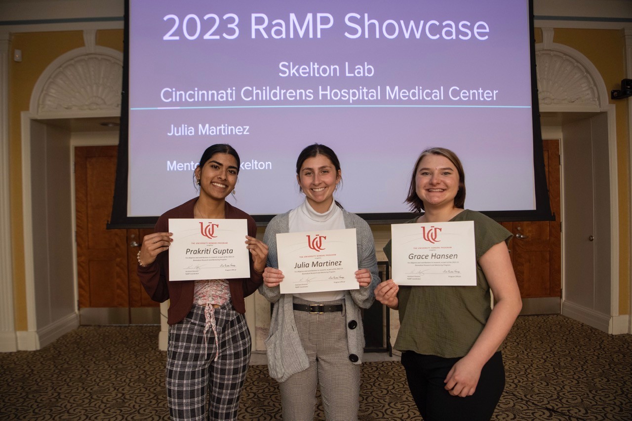 UHP RaMP students participated in their program final presentations at Thursday April 20, 2023 in Annie Laws. Photos by Joseph Fuqua II