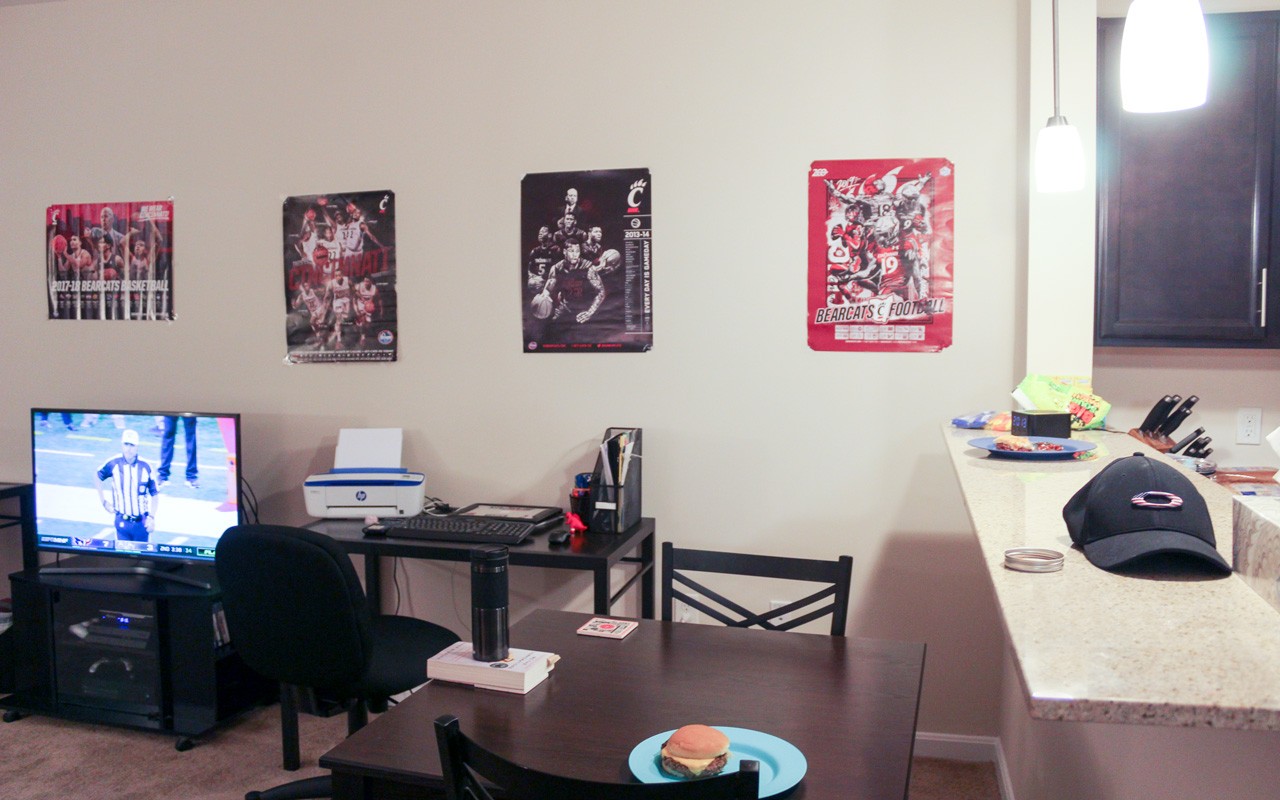 Dining area in U Square apartment