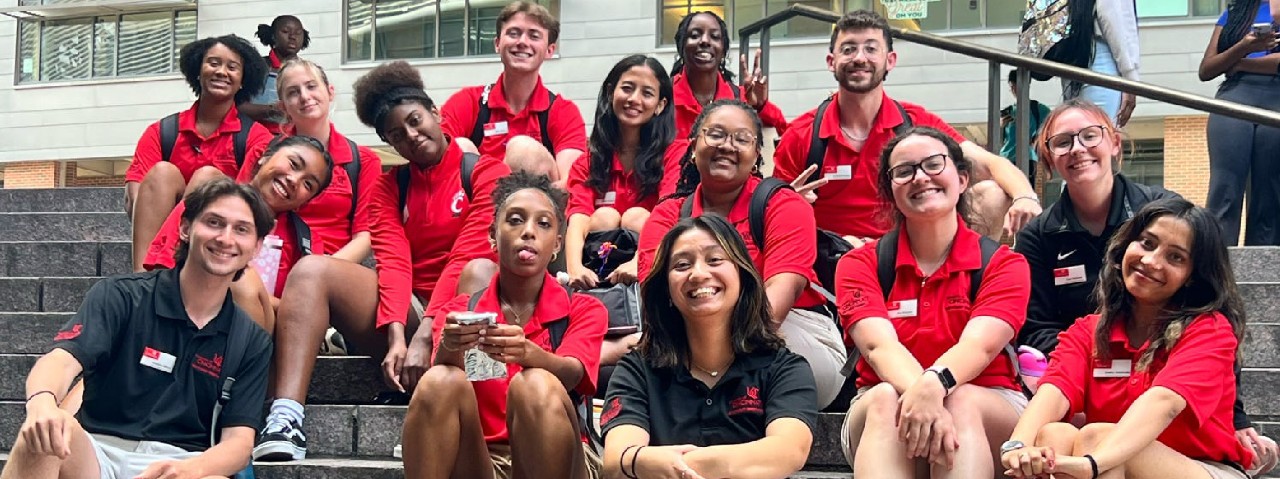 Student Orientation Leader group photo