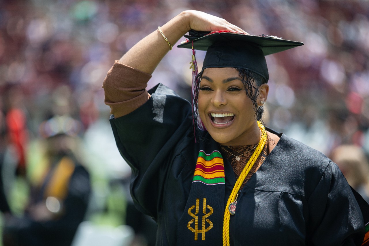 green emerald velvet dress UC Irvine Bachelor's Gown, Cap, & Tassel Set
