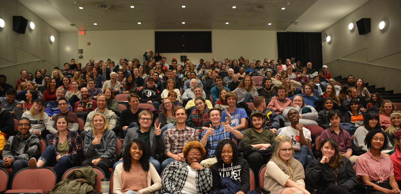 Audience in MainStreet Cinema.
