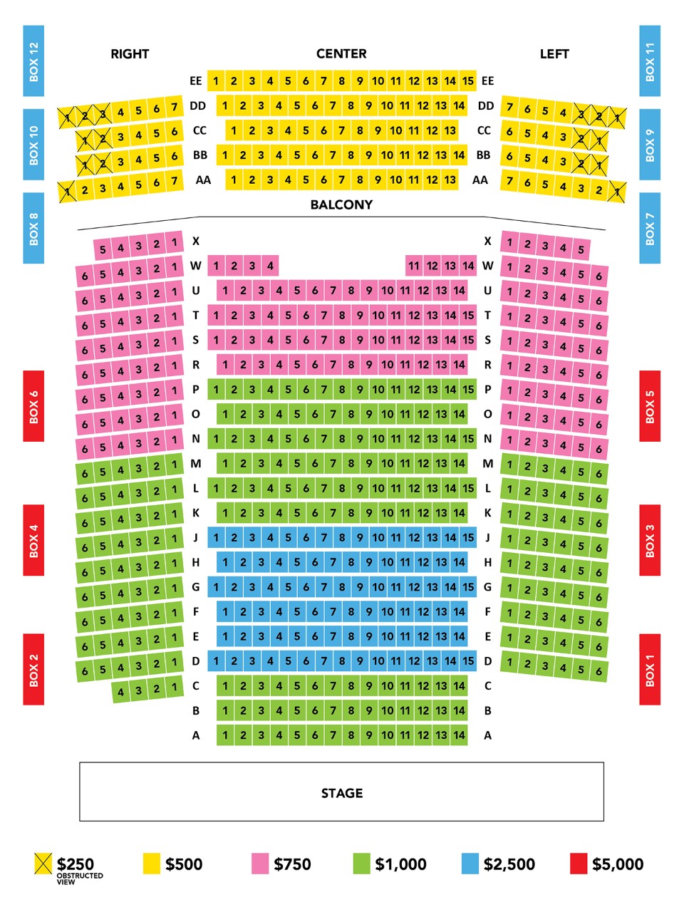 Corbett Seating Map-Lower Level 03