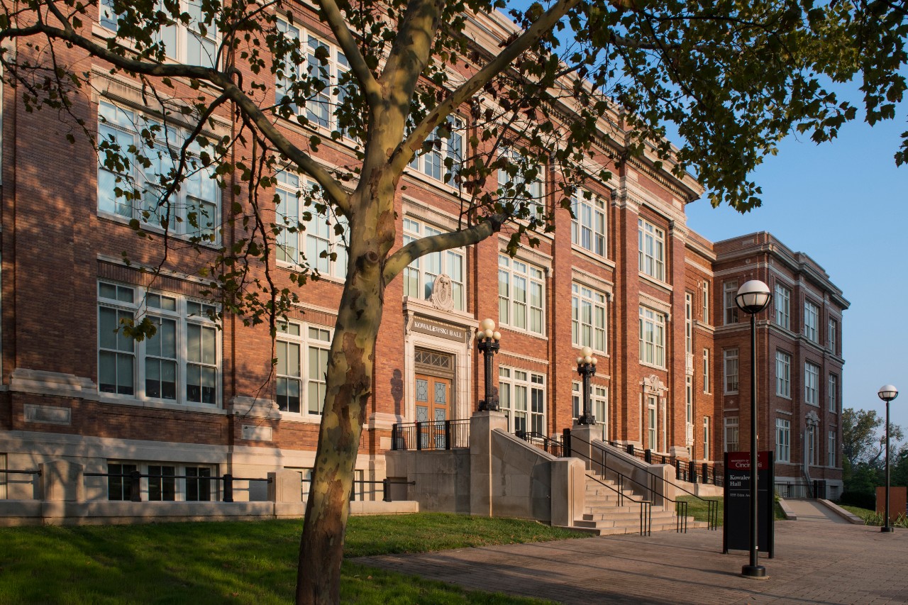 Kowaleswki Hall, the historic building that houses the College of Pharmacy  Photo/Kelly 