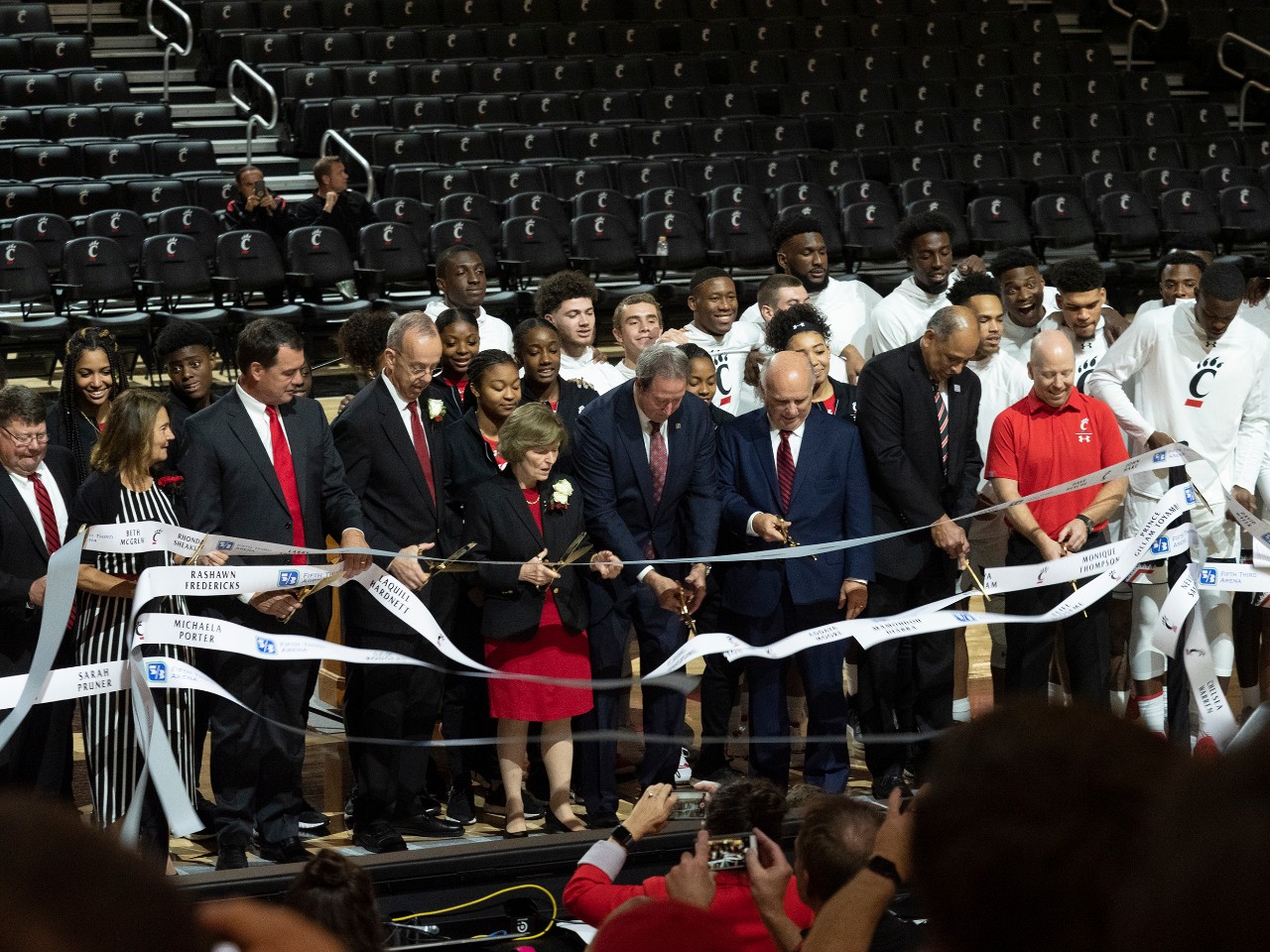 5th3rd Arena Ribbon Cutting / game