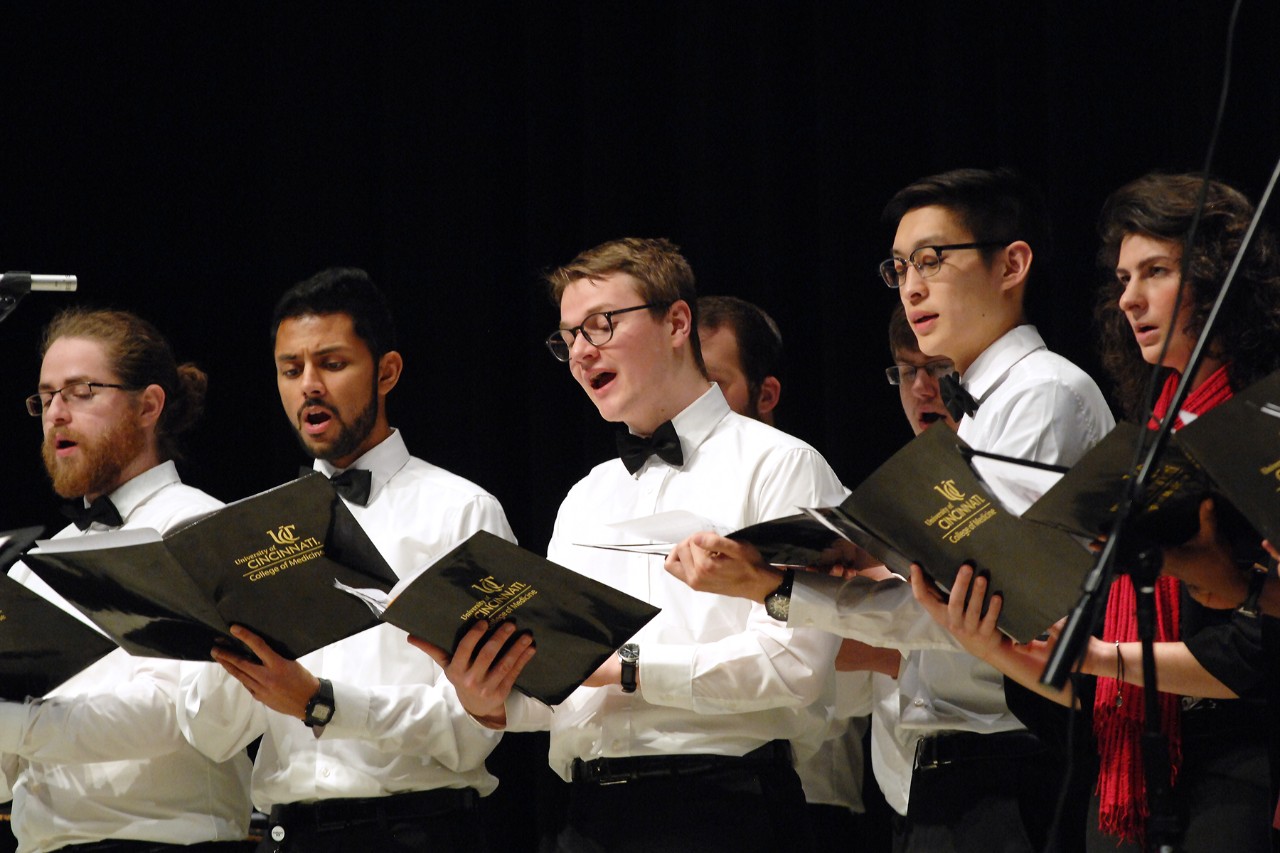 Students performing at IvaDean Scholarship Concert.