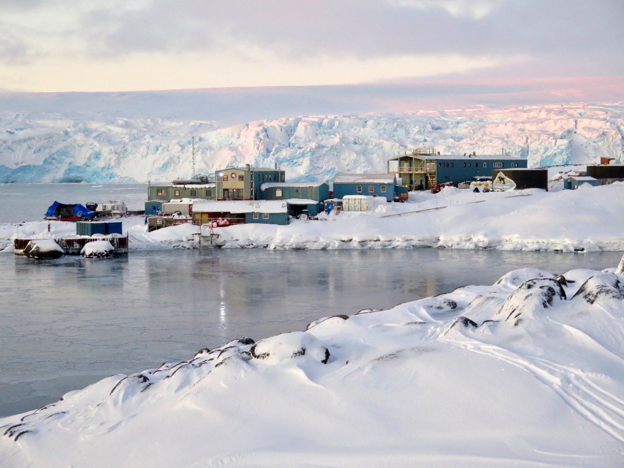 Palmer Station in Antarctica