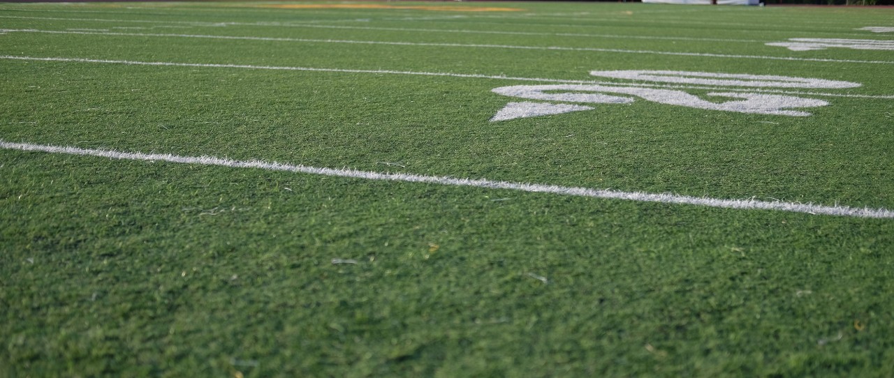 a photo of football field