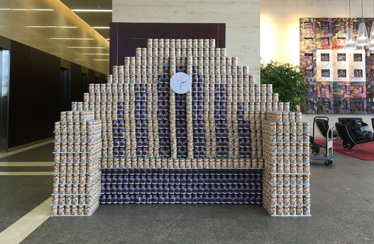 final canned food structure of Union Terminal