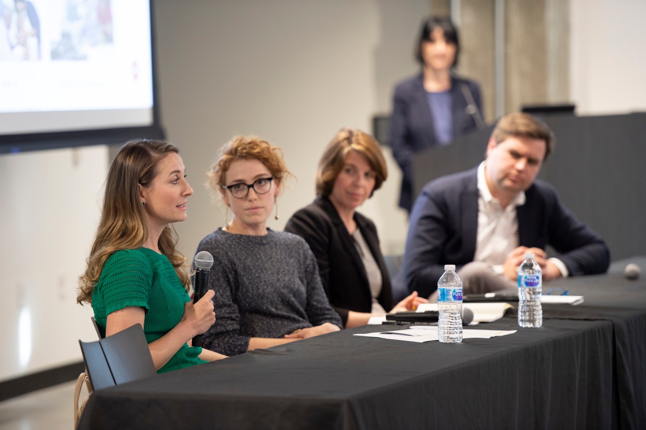 2019 Research Week.RESOLVING TO SAVE LIVES: Partnerships for the Goal of Ending the Opioid Epidemic  Guest: James Canfield, PhD, Angela Clark, PhD, Lori Criss, Lisbet Hope Portman and J.D. Vance.  