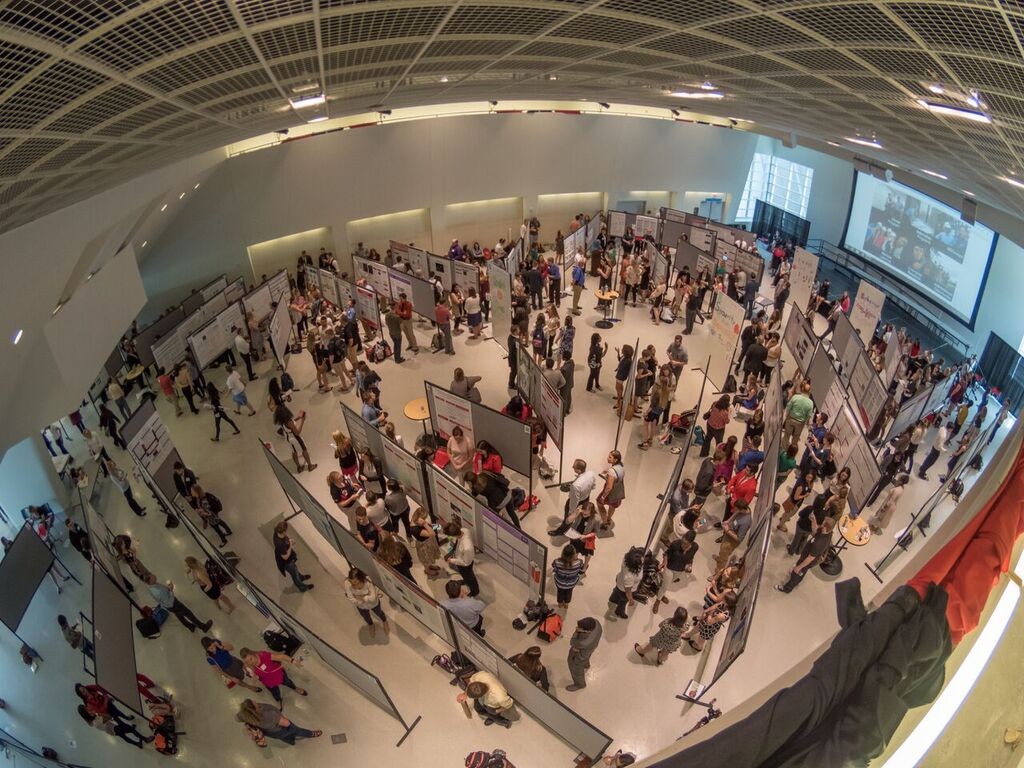 View of Great Hall during Undergraduate Scholarly Showcase