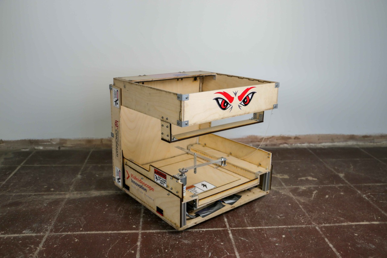 robot folded up