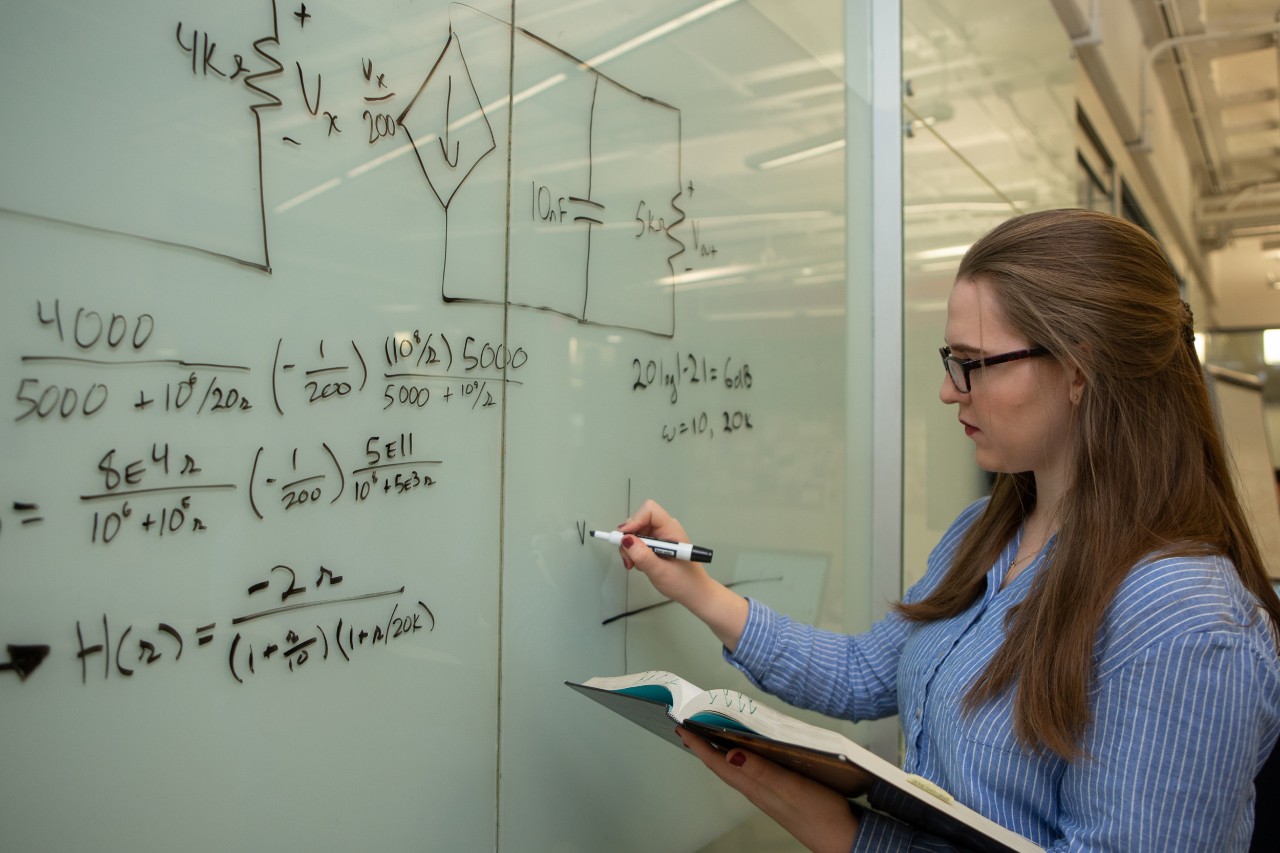 Laura Stegner (Engineering) is a recipient of the Presidential Leadership Medal of Excellence (PLME).