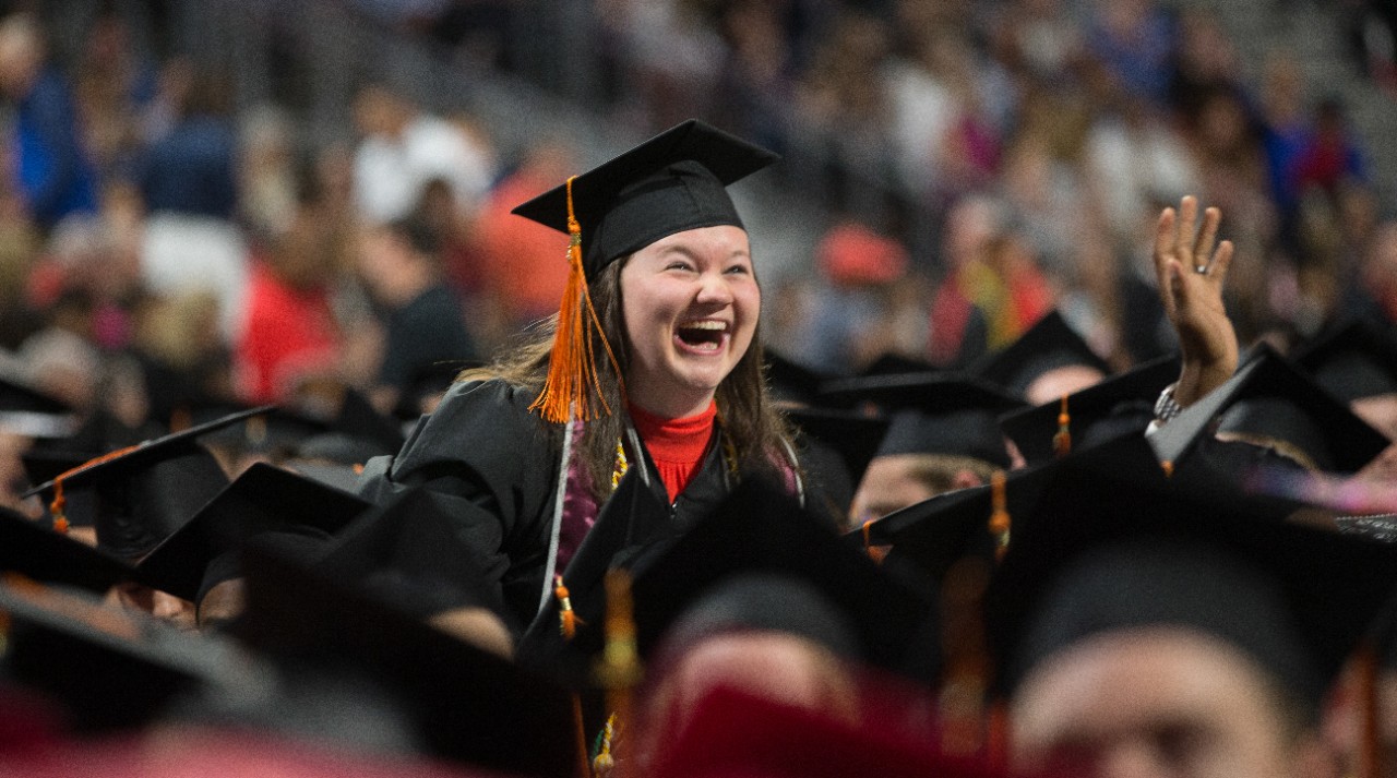 2019 Undergraduate Commencement: Ceremony:  College of Allied Health SciencesCollege-Conservatory of MusicCollege of Engineering and Applied ScienceCollege of MedicineCollege of Nursing