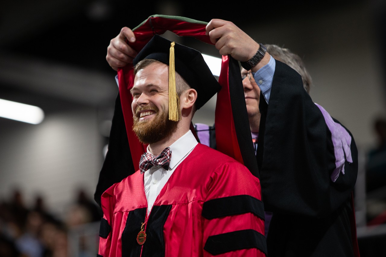 The Spring 2019 Doctoral Hooding and Master's Recognition Ceremony