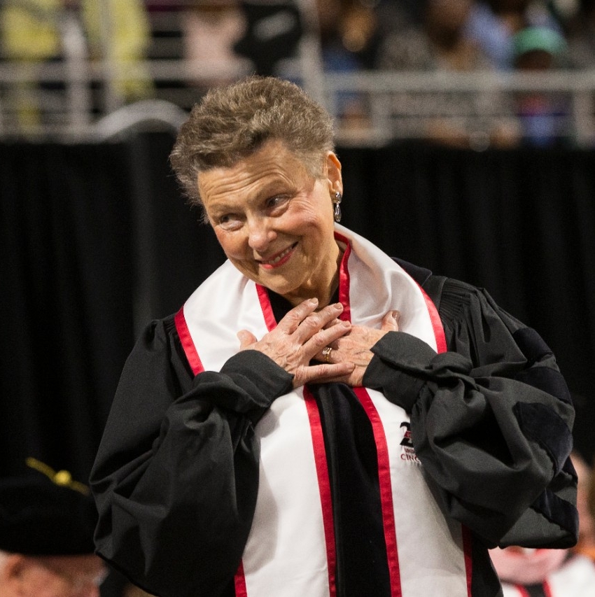 2019 Undergraduate Commencement: Ceremony:  College of Allied Health SciencesCollege-Conservatory of MusicCollege of Engineering and Applied ScienceCollege of MedicineCollege of Nursing