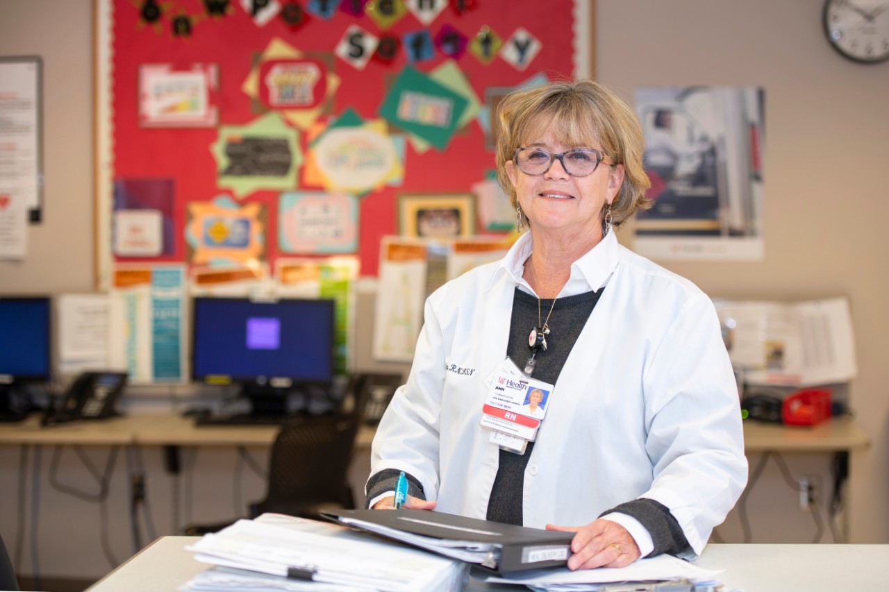 Ann Florian, case manager at UC Medical Center