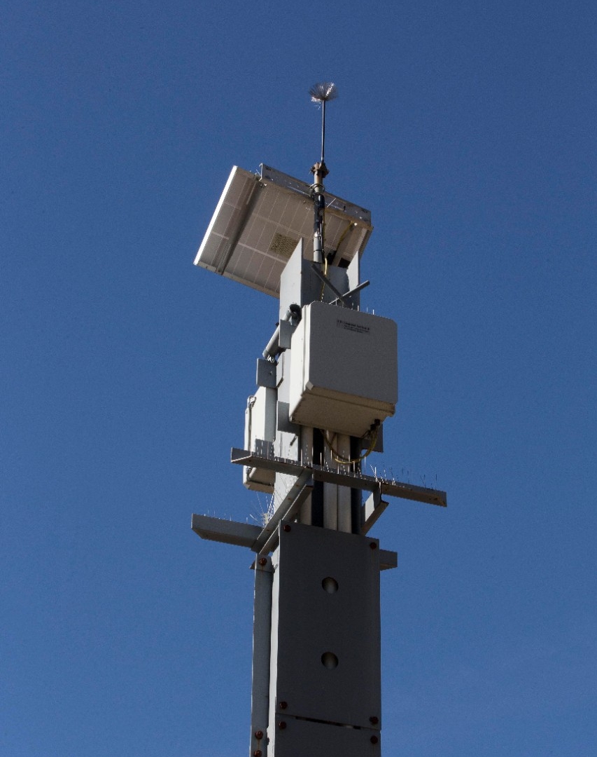 UC professor Reza Soltanian gestured as he spoke about his research at Groundwater Observatory at Miami Whitewater Forest. UC/Joseph Fuqua II