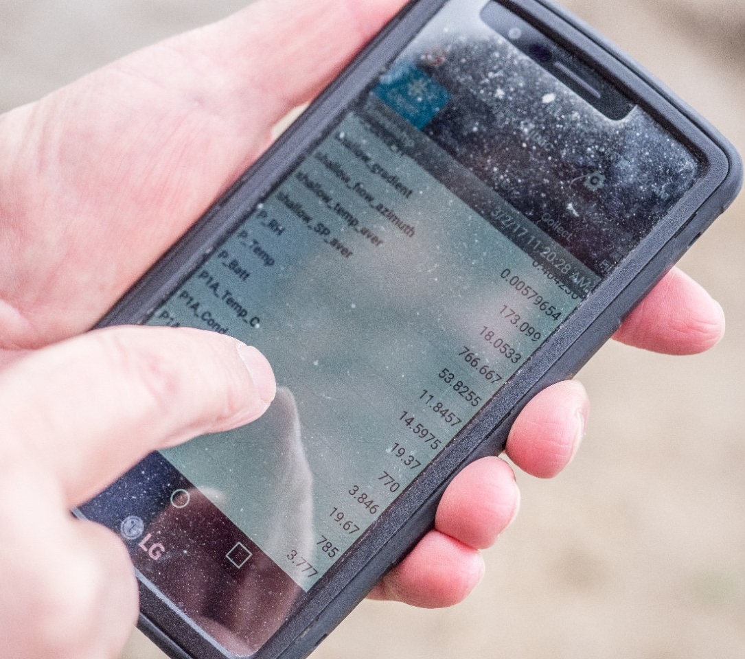 Geology Professor Emeritus David B. Nash and Associate Professor Amy Townsend-Small will be at the site of UC's new C.V. Theis Groundwater Observatory at Miami Whitewater State Forest
