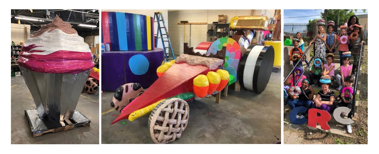 Sculptures made of Duck Tape