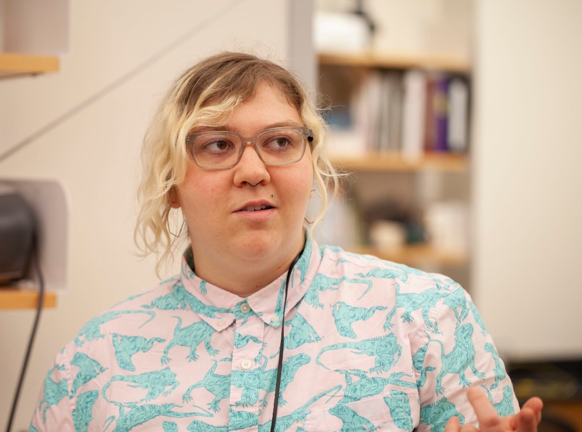 A portrait of Jennifer Hassert.