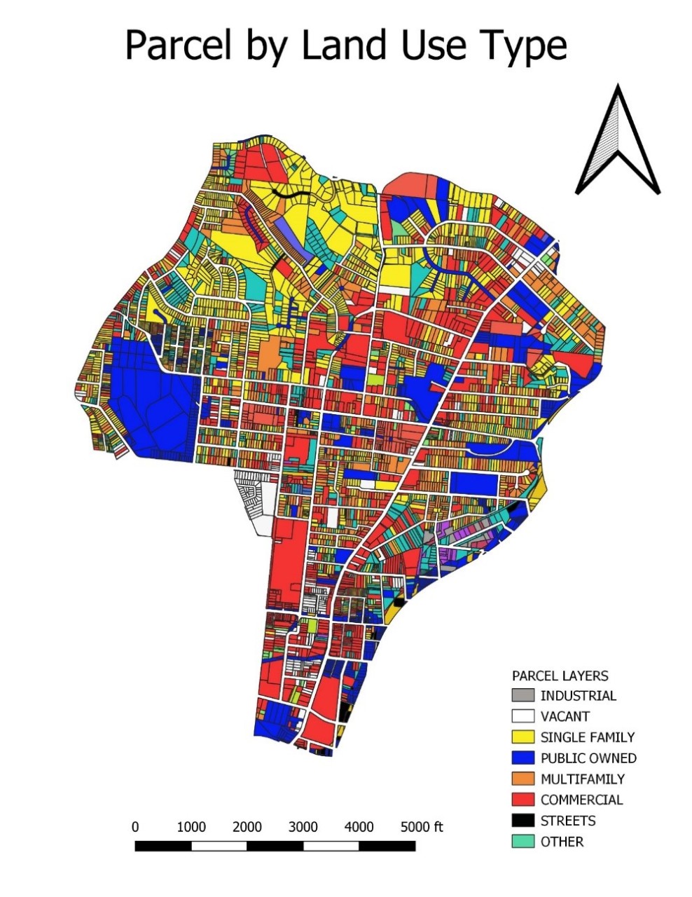 heat map of property in Avondale neighborhood